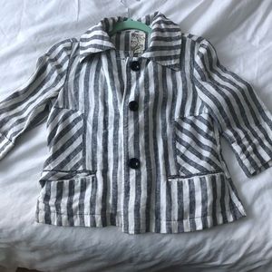 Black and white blazer (bolero)